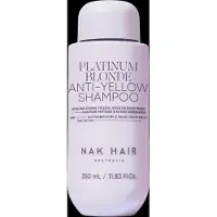 NAK HAIR Platinum Blonde Anti-Yellow Shampoo - Nude - 350 ML