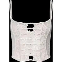 Hunkemoller Kristina Up Bustier - White - 85 E