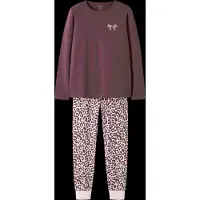 Name it Yöpuku beige / syklaami / roosa