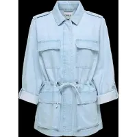 ONLY Onlkenya L/S Utility Dnm Jkt Akm - Blue - XS