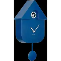 Karlsson Wall Clock Modern Cuckoo Abs Soft Pink - Blue - 41X8.5X21.5CM