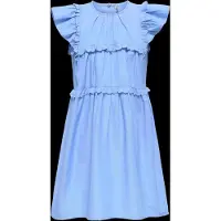 Kids Only Kogclare Ss Ruffle Dress Wvn - Blue - 164