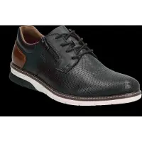 Rieker Men's Shoes - Black - 46