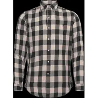 Ralph Lauren Custom Fit Plaid Double-Faced Shirt - Black - S