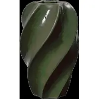Broste Copenhagen Odette Vase - Green - H 24CM