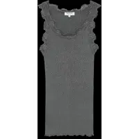 Rosemunde Rwbabette Sl U-Neck Long Lace Top - Black - XL