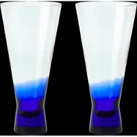 Broste Copenhagen Konus Cocktail Glass - Blue - 25 CL