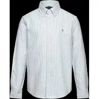 Ralph Lauren Striped Cotton Oxford Shirt - Blue - 124-131