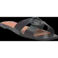 Ralph Lauren Leather O-Ring Sandal - Black - 40