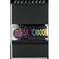 Ooly Sketchbook - Diy - Black 13X19 Cm - Black - ONE SIZE