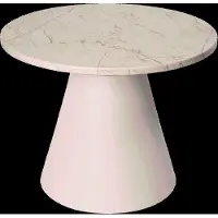 Broste Copenhagen Miro Table - Cream - H 37CM
