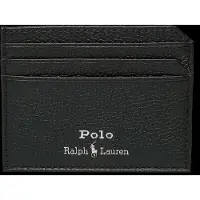 Ralph Lauren Pebble Leather-Card Case-Ccs-Sma - Black - ONE SIZE