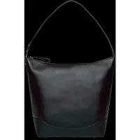 Ralph Lauren for woman. 431P03419002 Tasha large leather shoulder bag black (OSFA), Casual, Classic