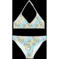 Roxy Letter Up Tri Bra Set - Multi/patterned - 176