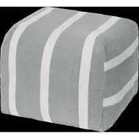 Broste Copenhagen Sigrid Pouf - Multi/patterned - H 38CM
