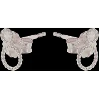 Pernille Corydon Twisted Earstick - Silver - ONE SIZE