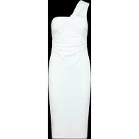 Ralph Lauren Str Matte Jersey-R-Knt-Dresses - White - 38