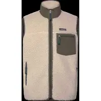 Patagonia M's Classic Retro-X Vest Dark Natural W/Basin Green - S