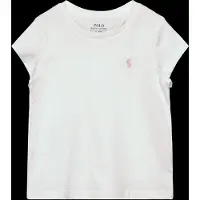 Ralph Lauren 30/1 Jersey-Ss Cn Tee-Tp-Knt - White - 102-108