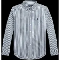 Ralph Lauren 50/1 Poplin-Ls Bd-Si-Sps - Blue - 163-174