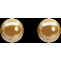 Pipol's Bazaar Malou Ear 10 mm Golden Shell