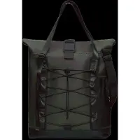 Rains Trail Rolltop Tote Bag W3 - Green - ONE SIZE