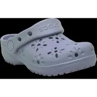 Crocs Classic Floral Cut Out Clog T - Purple - 27/28