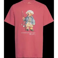 Ralph Lauren Polo Bear Cotton Jersey Tee - Pink - 132-137