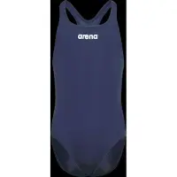 Arena Girl's Team Swimsuit Swim Pro Solid - Navy - 128