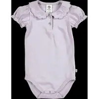 Müsli Cozy Me Collar Puff S/S Body - Purple - 92