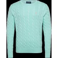Ralph Lauren Cable-Knit Cotton Sweater - Green - L