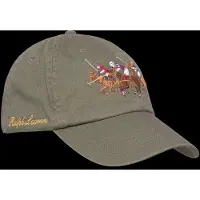 Ralph Lauren Triple-Pony Twill Ball Cap - Khaki green - ONE SIZE