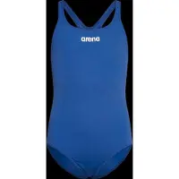 Arena Girl's Team Swimsuit Swim Pro Solid Royal-White - Blue - 10-11