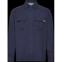 Scotch & soda Textured Relaxed-Fit Shirt - Navy - L
