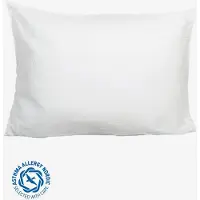 Hoie Pure Örngott I Vävd Krepp - White - 50X60CM
