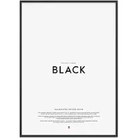 Poster & Frame Black Wood Frame - Black - 30X40CM