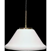 Hubsch Muse Pendant Triangular - White - 40X38CM