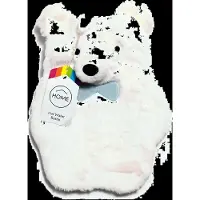 Puckator Teddy Bear Microwavable Plush Lavender Heat Pack - White - ONE SIZE
