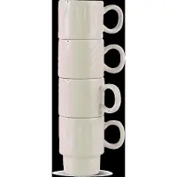 Sagaform Coffee & More espressokuppi 4 kpl Beige