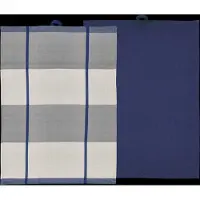 Södahl - Blocks Keittiöpyyhe 50x70 cm 2 Royal Blue