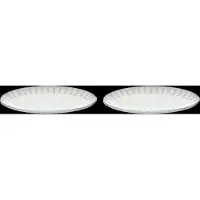 Serax Plate Oval L Inku By Sergio Herman Set/2 - Cream - 30X21CM