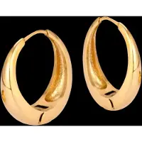 Sistie Loops - Creoles Gold-Plated - Gold - ONE SIZE