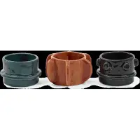 Serax Tealight Holder Glazed Molly Set/3 - Multi/patterned - ONE SIZE