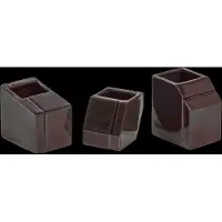Serax Vase Mini Burgundy Silos Set/3 - Brown - ONE SIZE