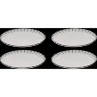 Serax Plate S Inku By Sergio Herman Set/4 - Cream - Ø 18 CM