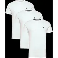 U.S. POLO ASSN. Uspa T-Shirt Arjun 3-Pack - White - XL