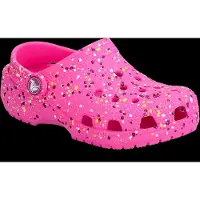 Crocs Classic Paint Splatter Clog K - Pink - 34/35