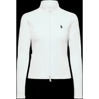 Ralph Lauren Active Cable-Knt-Sweatshirt - White - XS