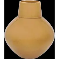 Urban Nature Culture Vase Cody, Golden Brown - Gold - Ø 24 CM
