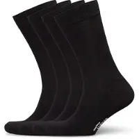 Topeco Socks 4P, Bamboo - Black - 41-45